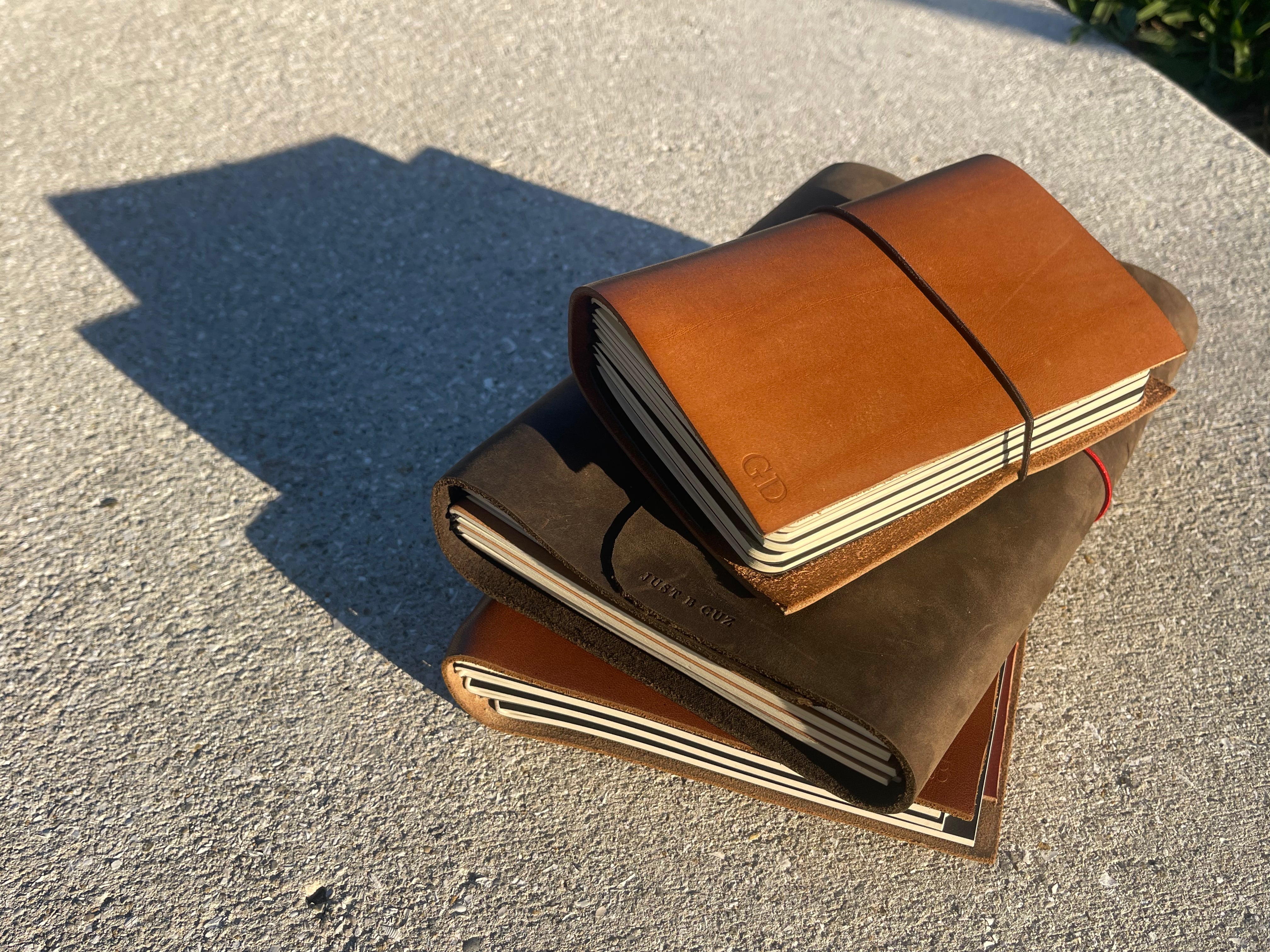 LEATHER JOURNALS – JUST B CUZ