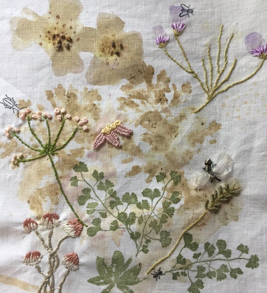 TEXTILE & PAPER BOTANICAL STAMPING / MAY 3
