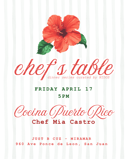 CHEF’S TABLE / MIA CASTRO