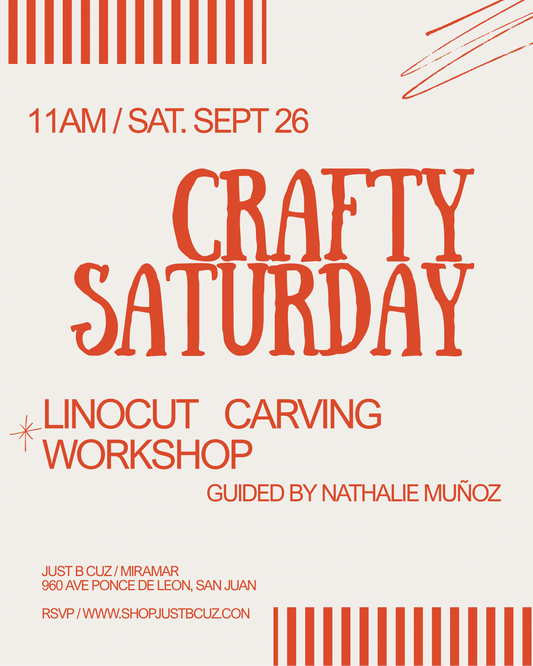 CRAFTY SATURDAY: LINOCUT CARVING