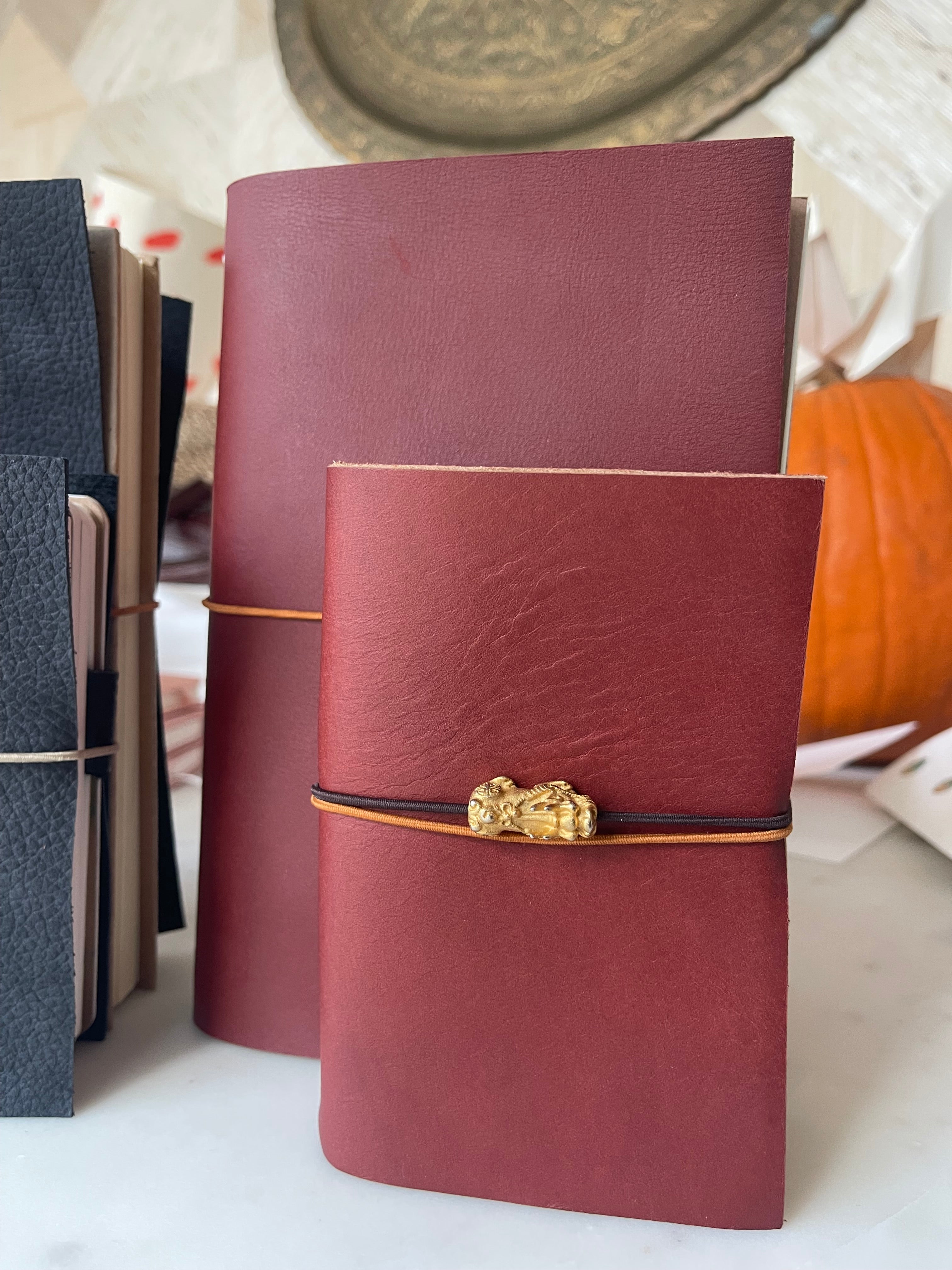 VIAJERO pocket leather journal – JUST B CUZ